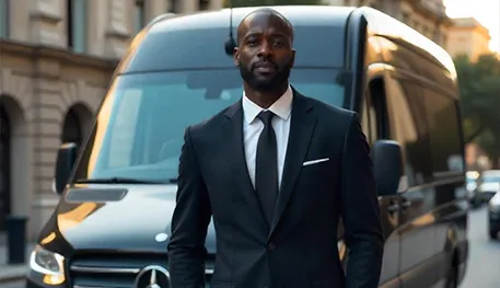 Black car service at DFW Airport for business travelers in Dallas